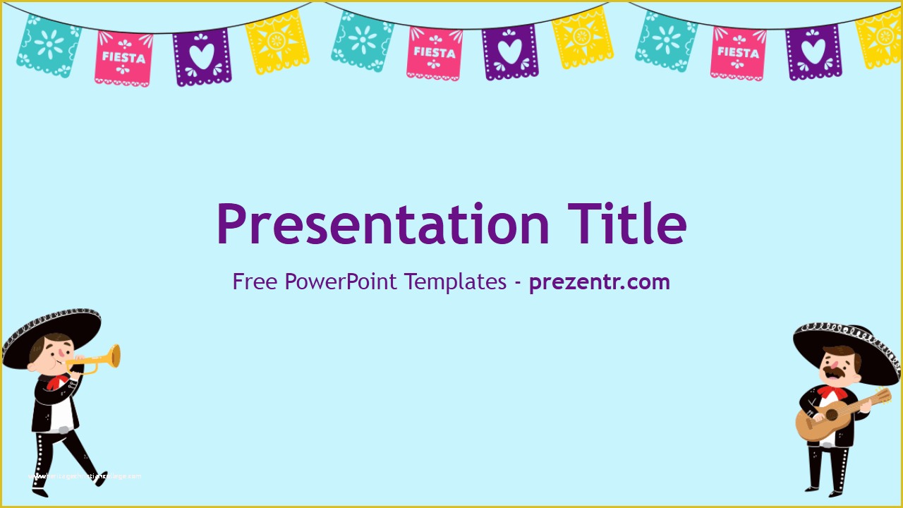 Free Video Presentation Templates Of Free Cinco De Mayo Powerpoint Template Prezentr