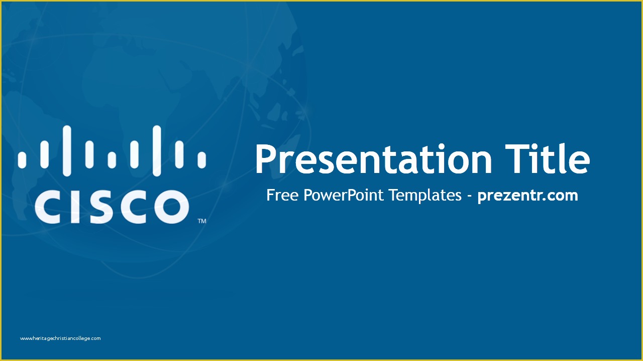 Free Video Presentation Templates Of Free Cisco Powerpoint Template Prezentr Powerpoint Templates