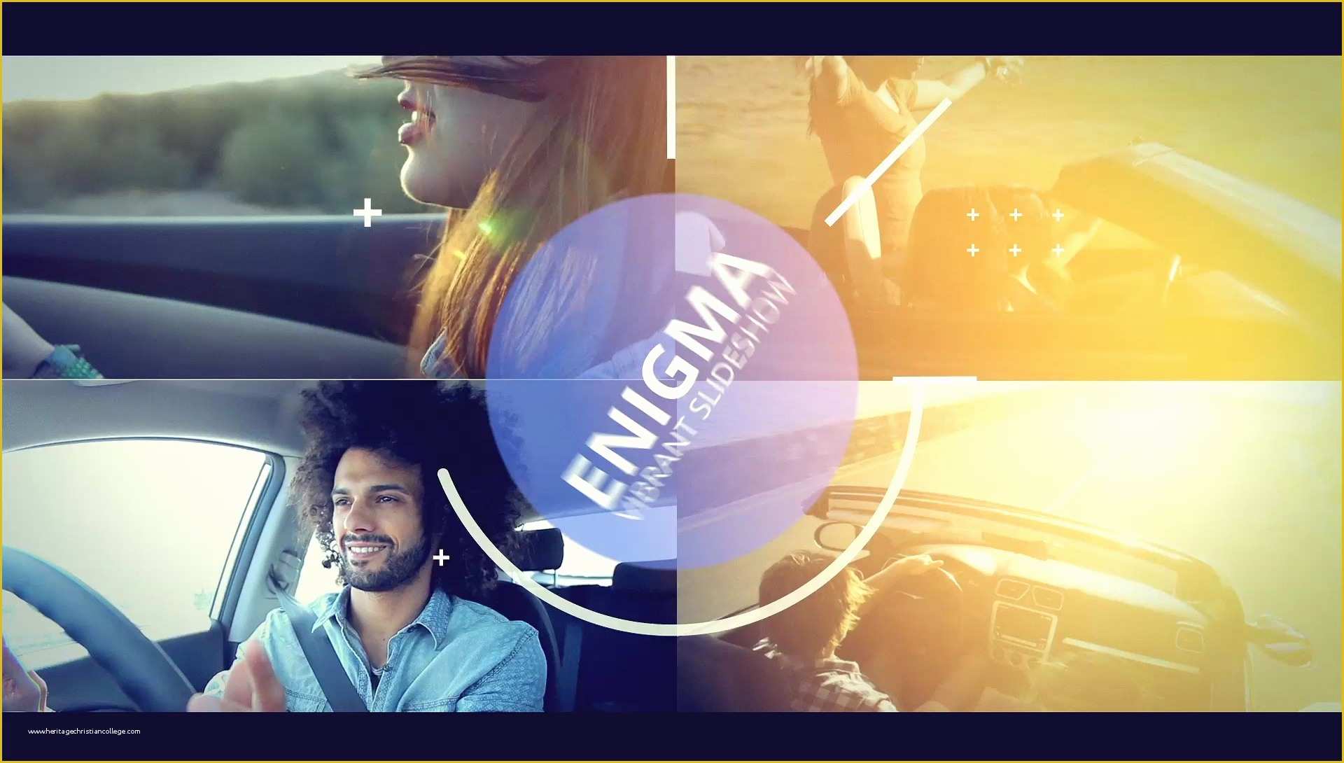 Free Video Templates after Effects Of Enigma Vibrant Slideshow after Effects Template