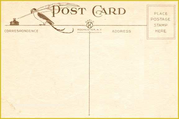 Free Vintage Postcard Template Of 10 Best Of Downloadable Templates Vintage Postcard