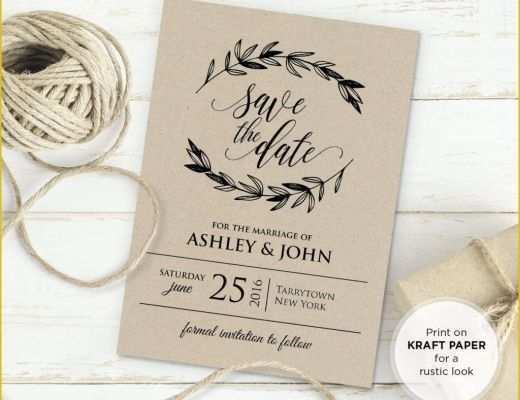 Free Vintage Wedding Invitation Templates Of Free Rustic Vintage Wedding Invitation Templates