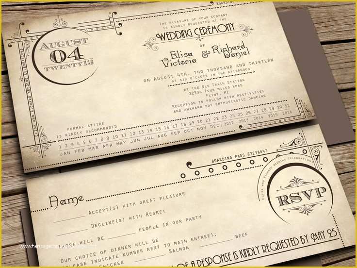 Free Vintage Wedding Invitation Templates Of Free Vintage Wedding Invitation Templates Wedding and