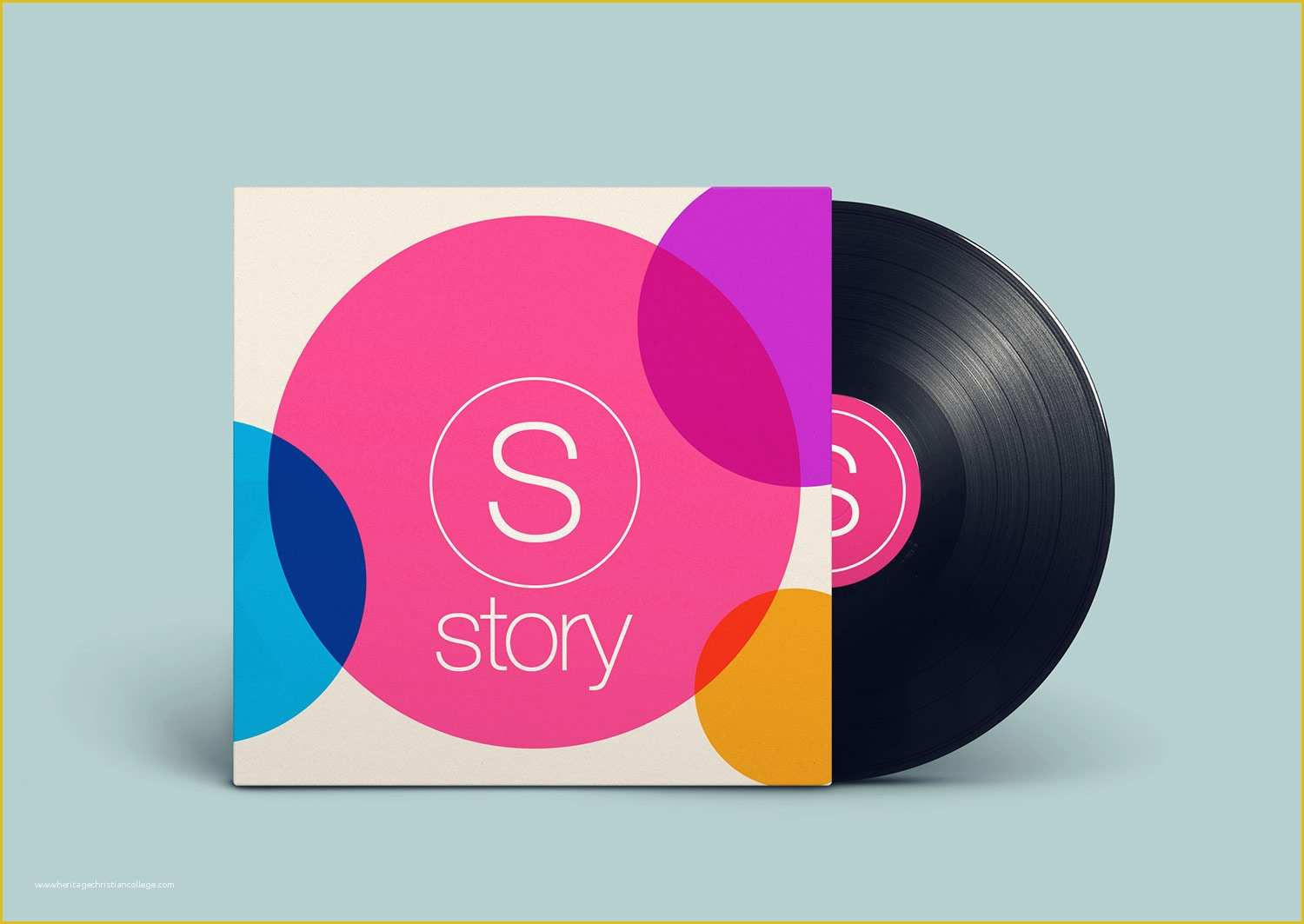 Free Vinyl Record Template Of Vinyl Album Record