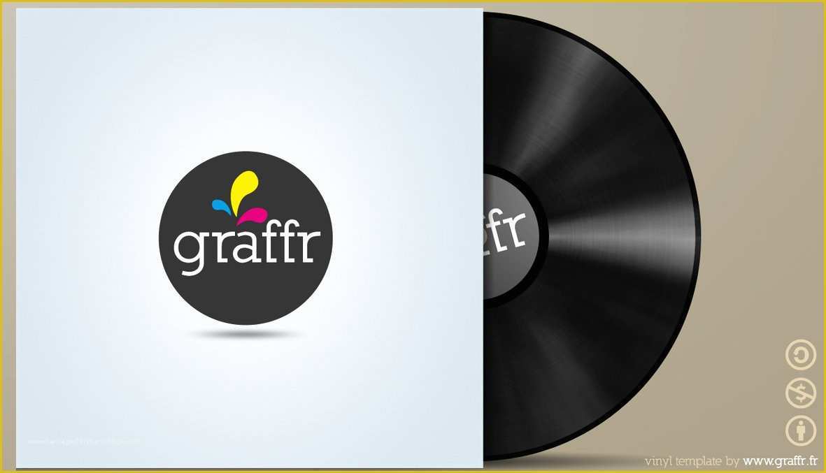 Free Vinyl Record Template Of Vinyl Cover Template by Graffr On Deviantart