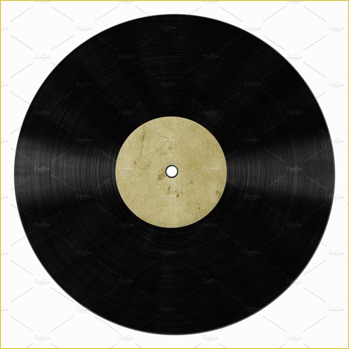 Free Vinyl Record Template Of Vinyl Record Blank Product Mockups Creative Market