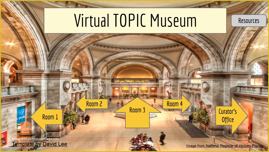 Museum Slides Template