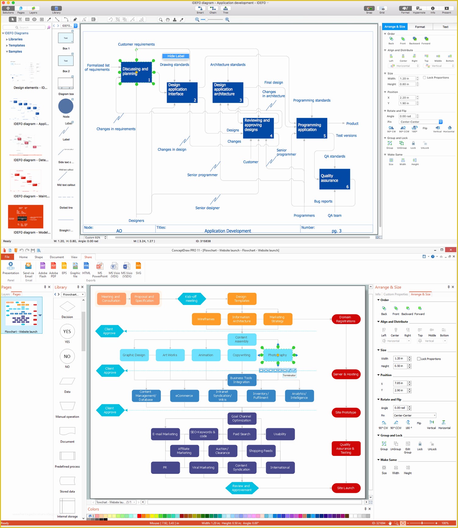 Visio Flowchart Templates