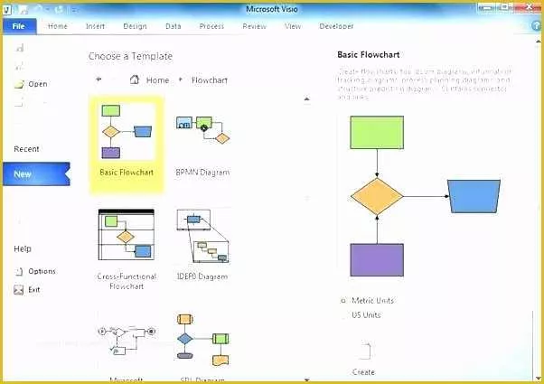 Visio Basic Flowchart