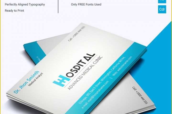 Free Visiting Card Templates Of 33 Cool Business Cards – Free Psd Eps Illustrator