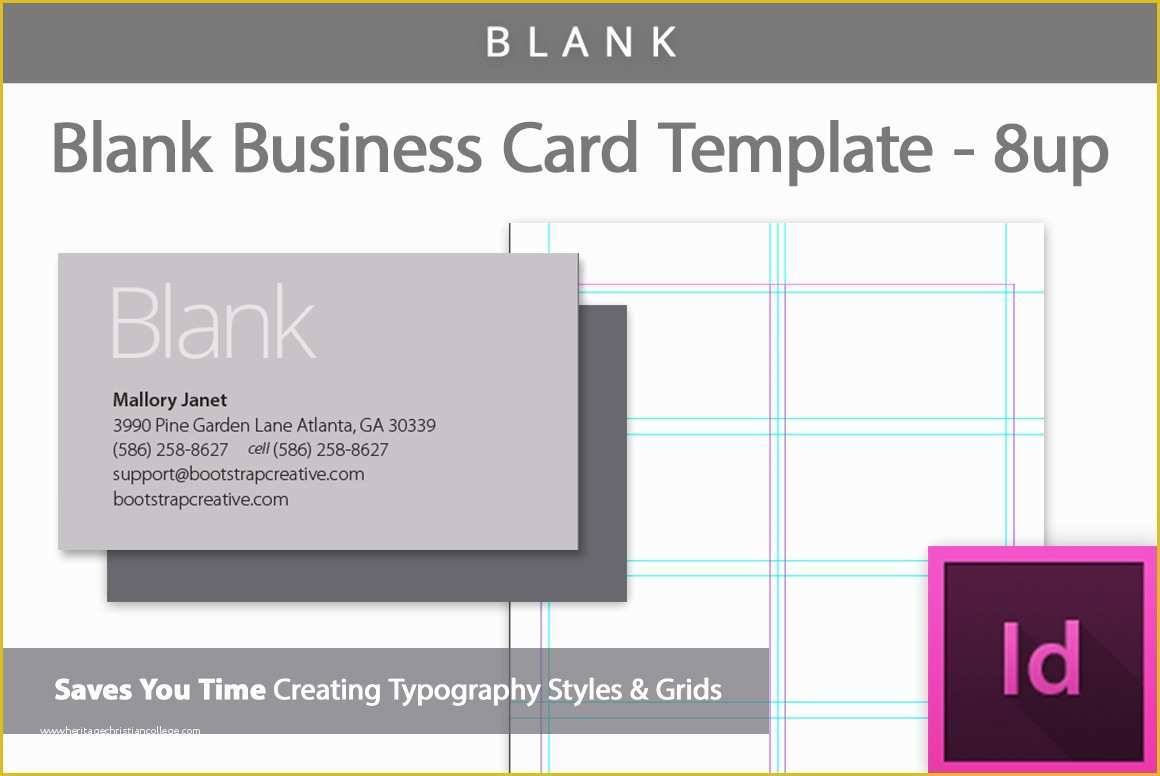 Free Visiting Card Templates Of Blank Business Card Template 8 Up Business Card