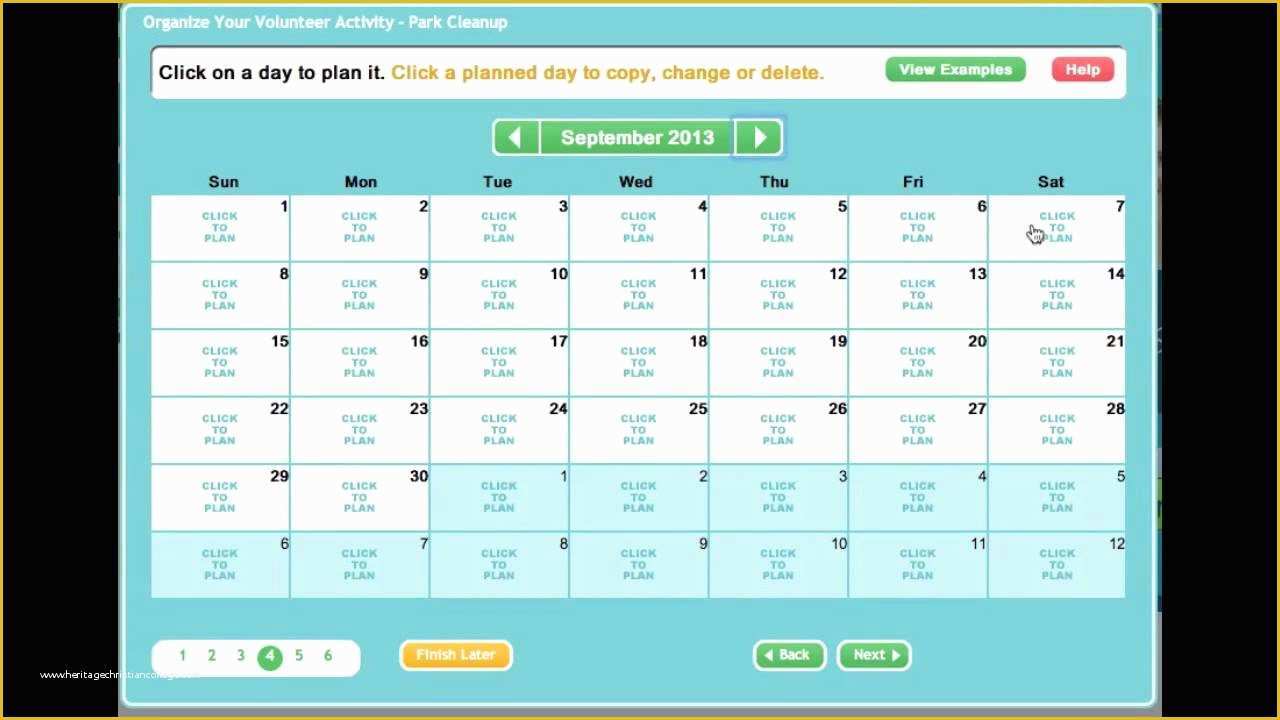 Free Volunteer Database Template Of Creating An Line Sign Up Sheet or Volunteer Calendar