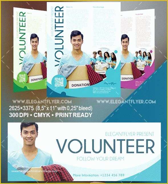 Free Volunteer Recruitment Flyer Template Of 20 Best Free and Premium Non Profit Flyer & Brochure Psd