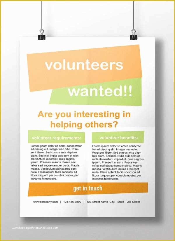 Free Volunteer Recruitment Flyer Template Of 8 Volunteer Flyer Printable Psd Ai Vector Eps format