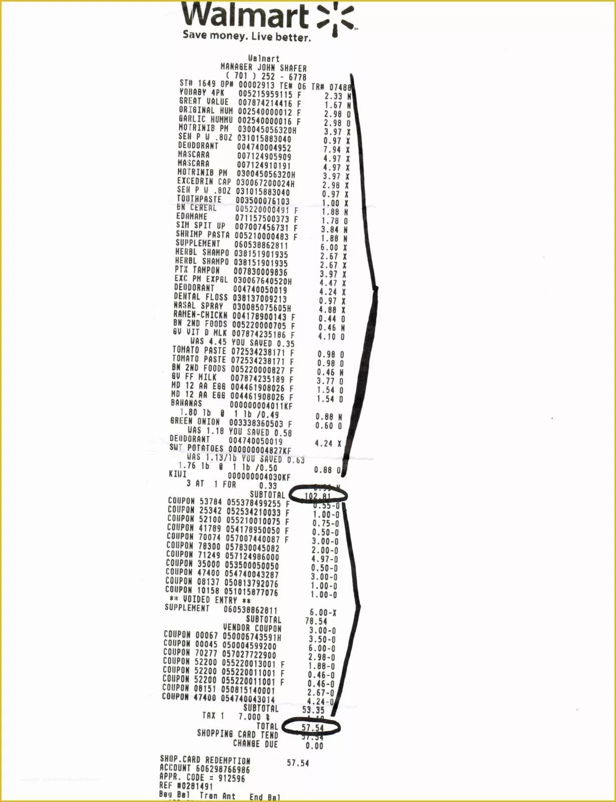 Free Walmart Receipt Template Of Women On A Mission Mom Edition Adventures In Couponing