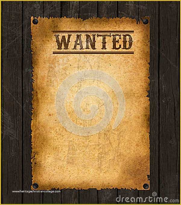 Free Wanted Poster Template Of 18 Wanted Poster Design Templates In Psd