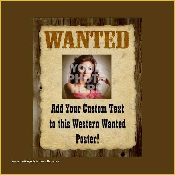 Free Wanted Poster Template Of 20 Free Wanted Poster Templates to Download