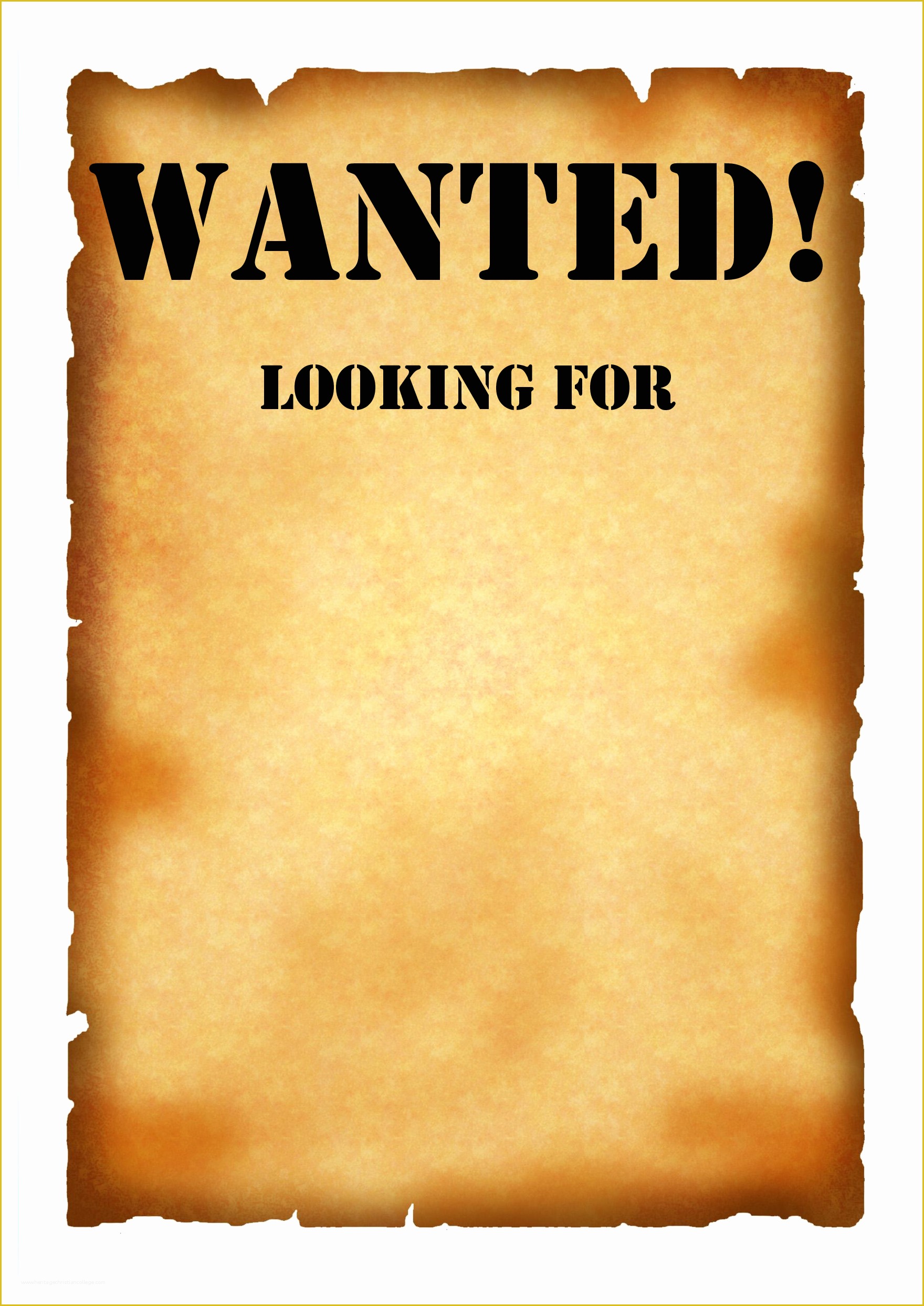 Free Wanted Poster Template Of 7 Wanted Poster Template Pdf