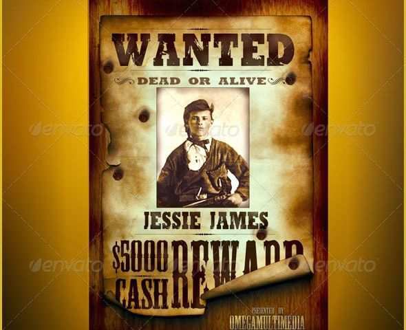 Free Wanted Poster Template Of 9 Free &amp; Premium Wanted Poster Templates Psd – Design