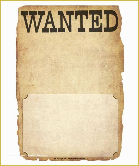 Free Wanted Poster Template Of Wanted Poster Template 34 Free Printable Word Psd