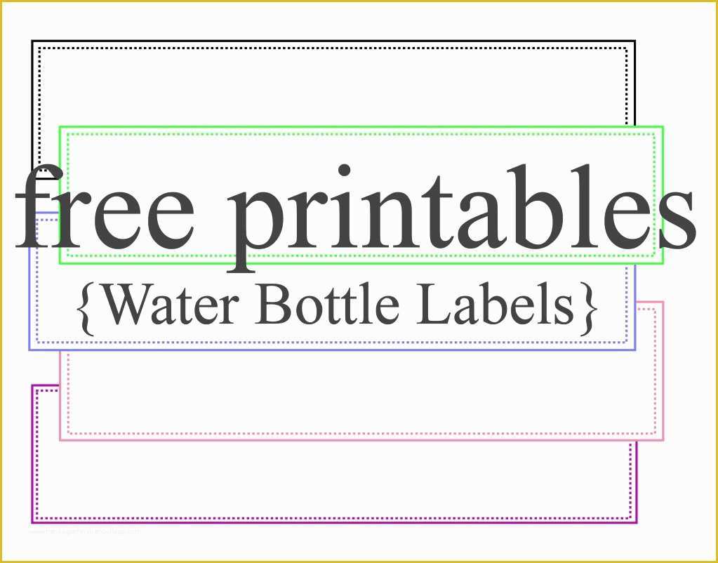 Free Water Bottle Label Template Psd Of 24 Sample Water Bottle Label 