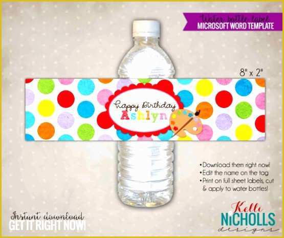 Free Water Bottle Label Template Psd Of 7 Bottle Label Template Sampletemplatess Sampletemplatess