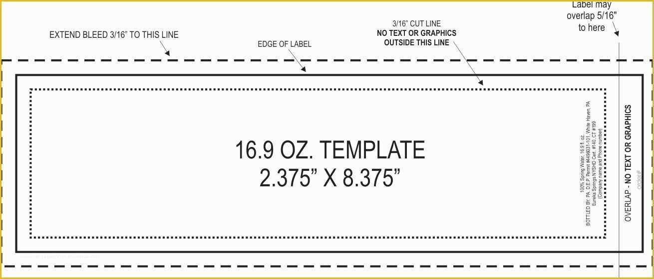Free Water Bottle Template Printable Of Free Water Bottle Label Template