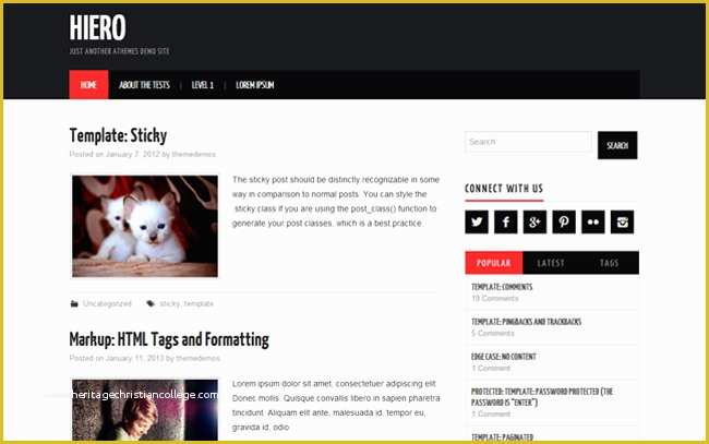 Free Web Blog Template Of 31 Beautiful Free Magazine Wordpress themes