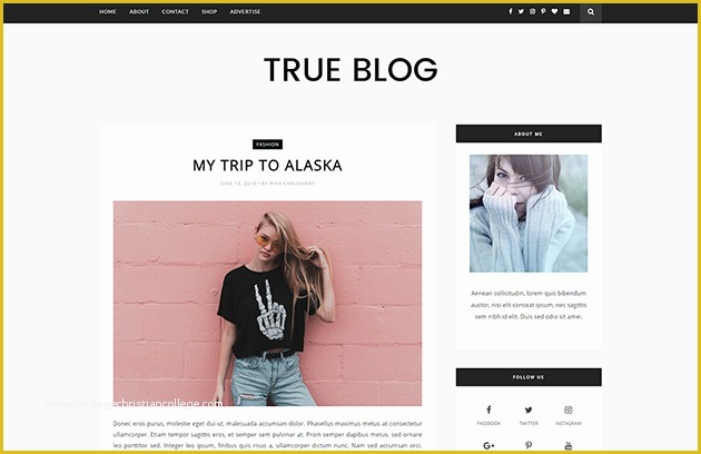 Free Web Blog Template Of Free Blogger Templates