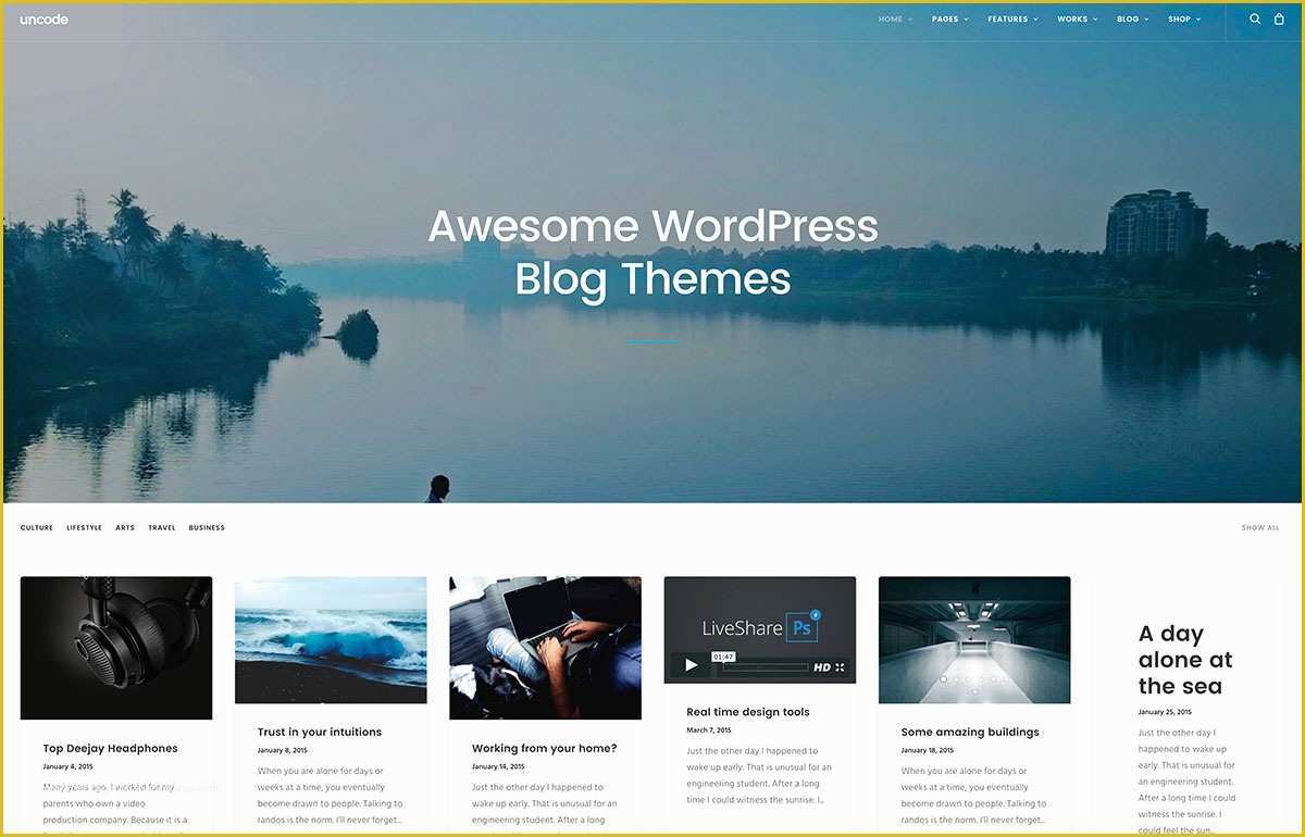 Free Web Blog Template Of Wordpress Blog Templates