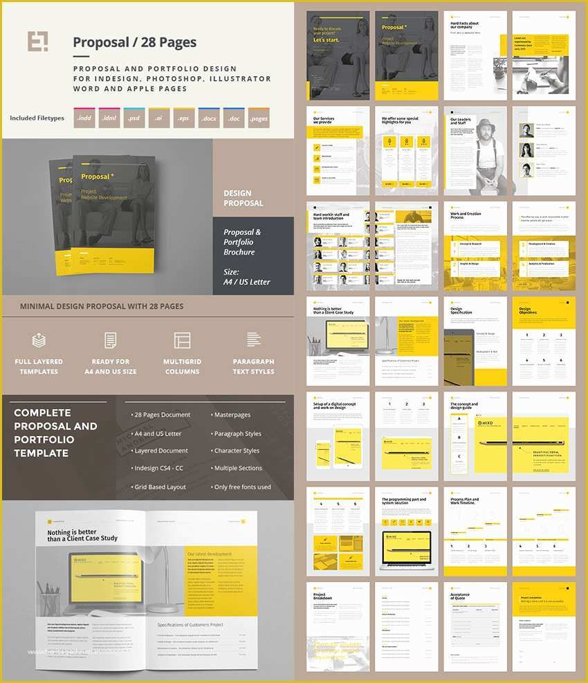 Free Web Design Proposal Template Of 20 Best Business Proposal Templates Ideas for New Client