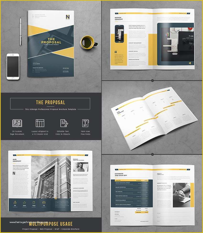 Free Web Design Proposal Template Of 20 Best Business Proposal Templates Ideas for New Client