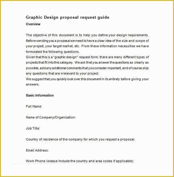 Free Web Design Proposal Template Of 25 Design Proposal Templates Word Pdf Pages