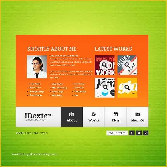 Free Web Developer Portfolio Template Of 36 Portfolio Website themes &amp; Templates