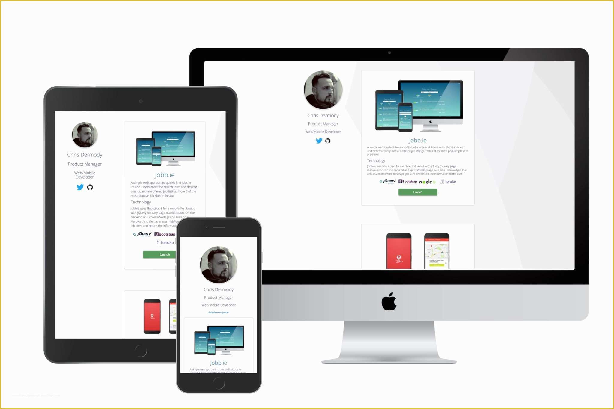 Free Web Developer Portfolio Template Of Free Web Developer Portfolio Templates 3 Layouts to