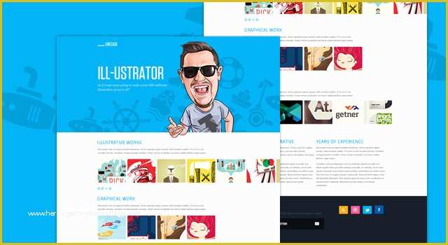 Free Web Developer Portfolio Template Of Linecase Portfolio Website Design Template Free Psd