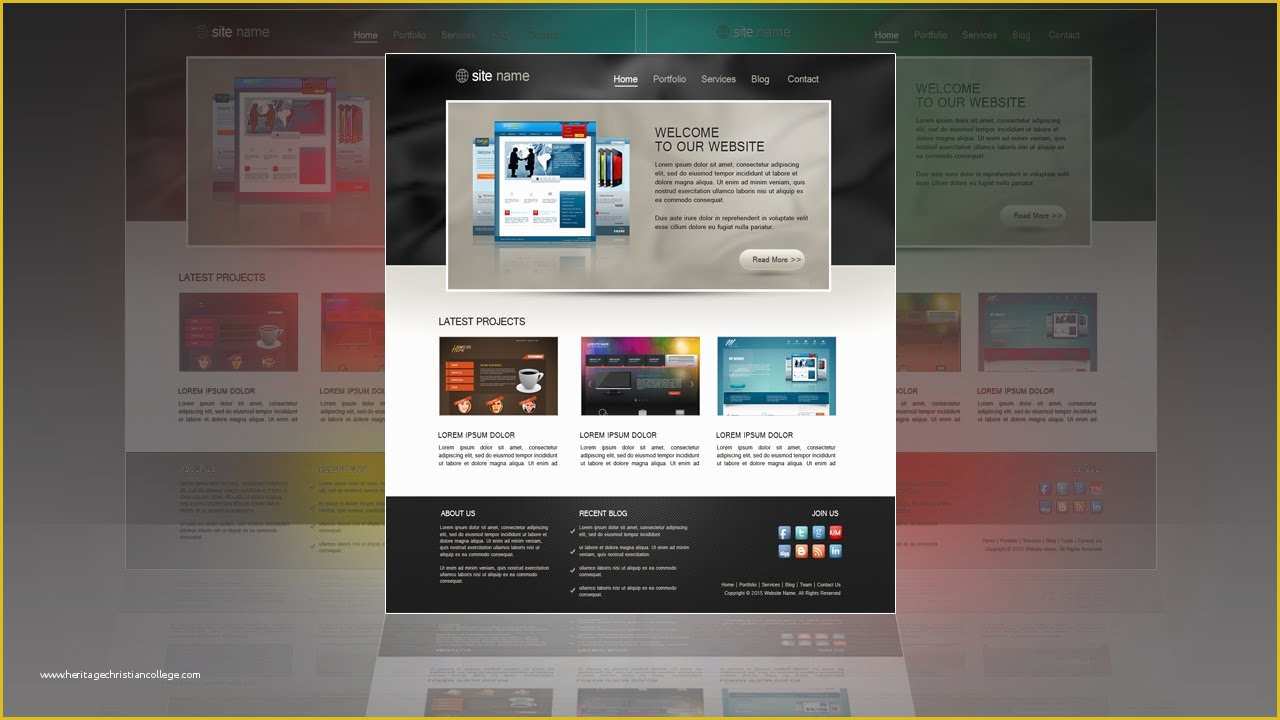 Free Web Developer Portfolio Template Of Shop Tutorial Web Design Template Portfolio