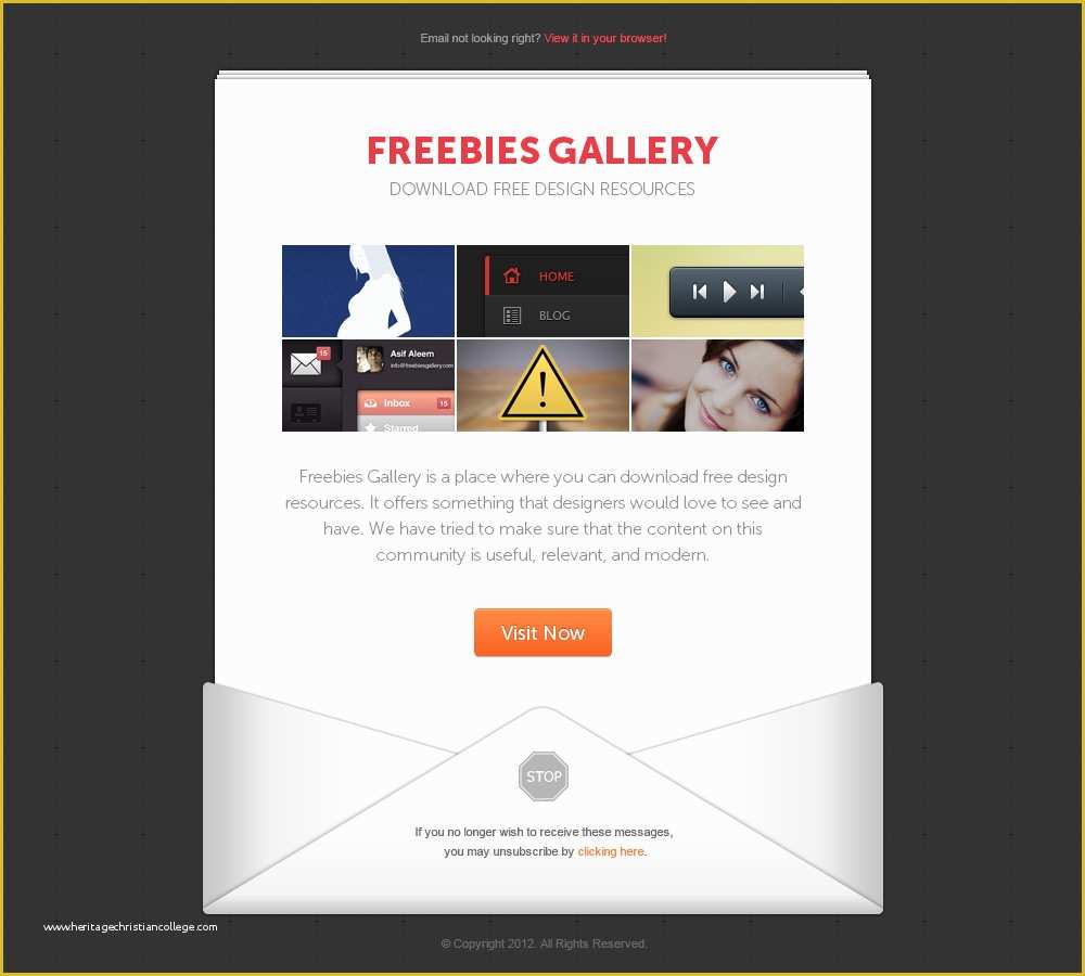 Free Web Newsletter Templates Of 30 Free Psd Email Templates and Newsletter Designs