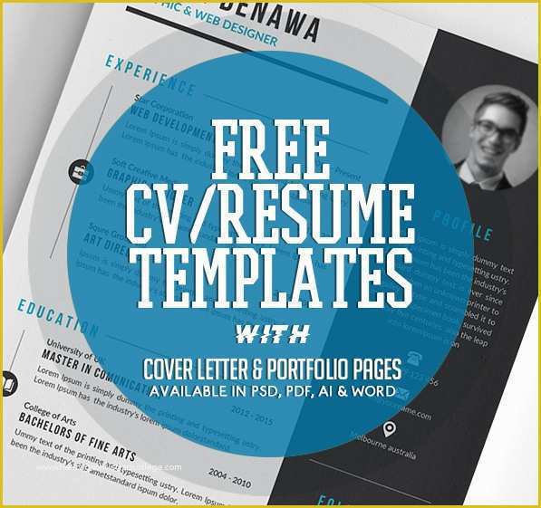 Free Web Page Templates for Word Of 20 Free Cv Resume Templates 2017 Freebies