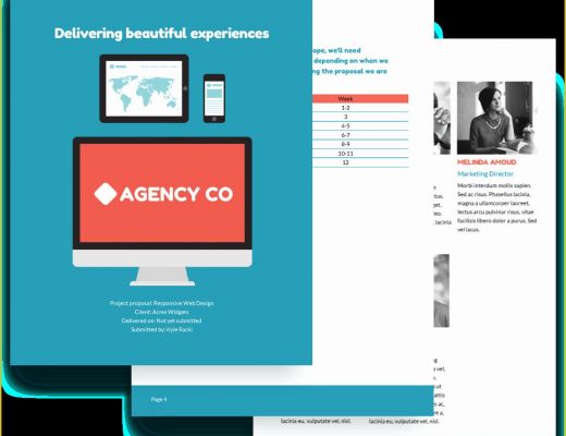 Free Web Page Templates for Word Of Web Design Proposal Template Free Sample