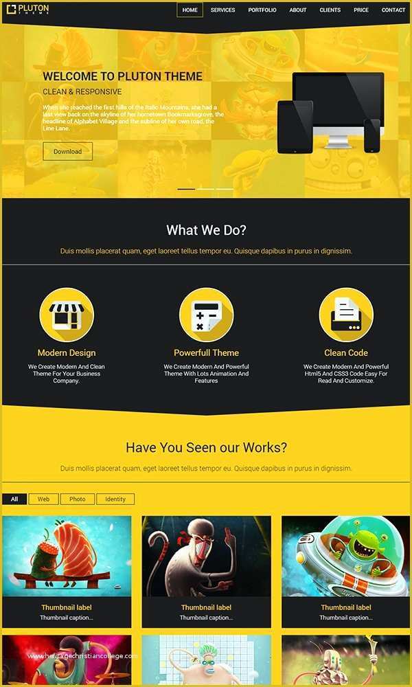 Free Web Page Templates HTML5 Of 80 Free HTML5 Website Templates