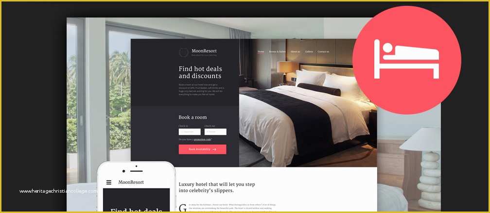 Free Web Templates 2017 Of 50 Best HTML Hotel Website Templates 2017