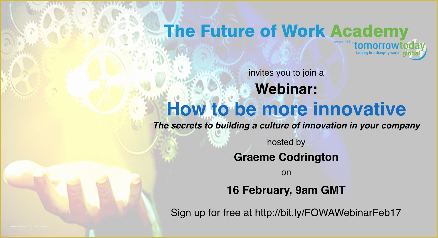 Free Webinar Invitation Template Of Invitation Free Webinar On How to Be More Innovative 16