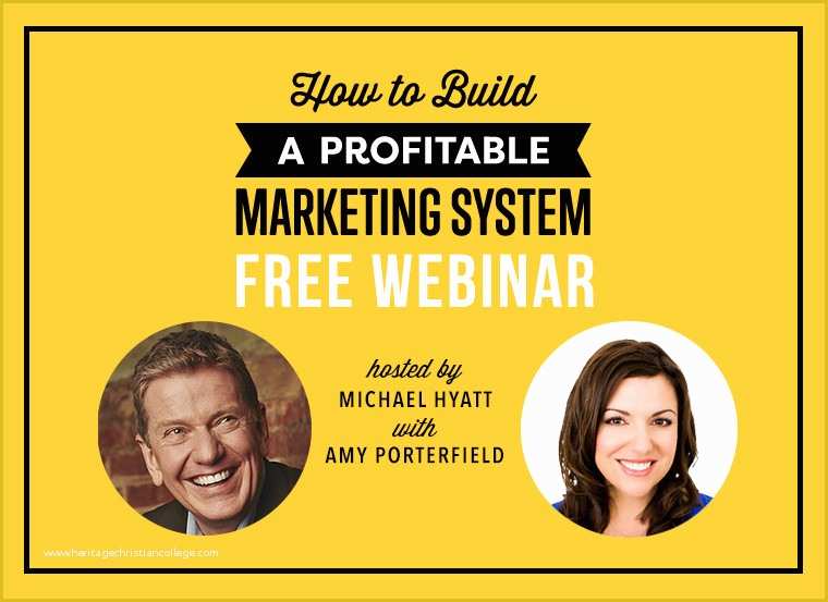 Free Webinar Invitation Template Of Michael Hyatt