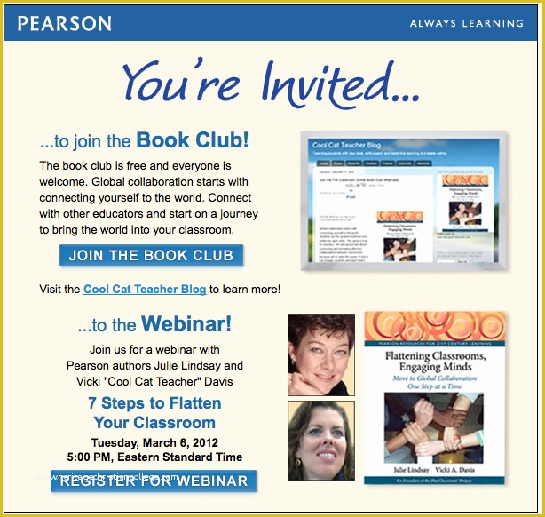 Free Webinar Invitation Template Of the Global Educator Invitation to Webinar and Book Club