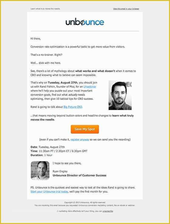 Free Webinar Invitation Template Of Webinar Marketing Email Invite Mandyoneill