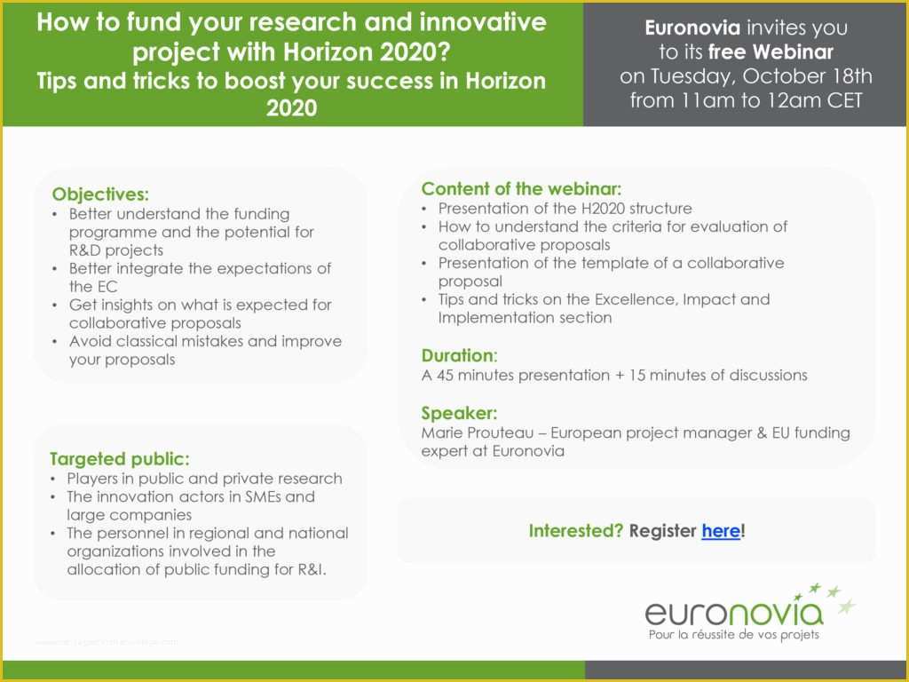 Free Webinar Invitation Template Of Webinars Euronovia Conseil