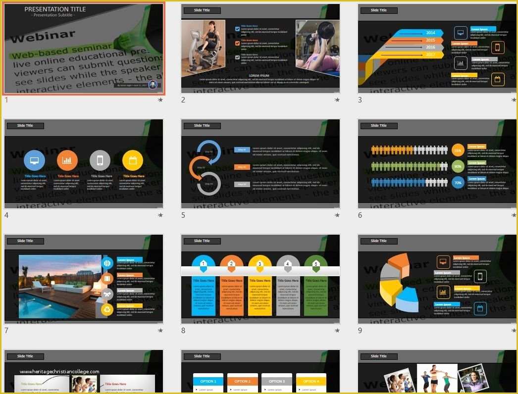 Free Webinar Templates Of Free Webinar Powerpoint