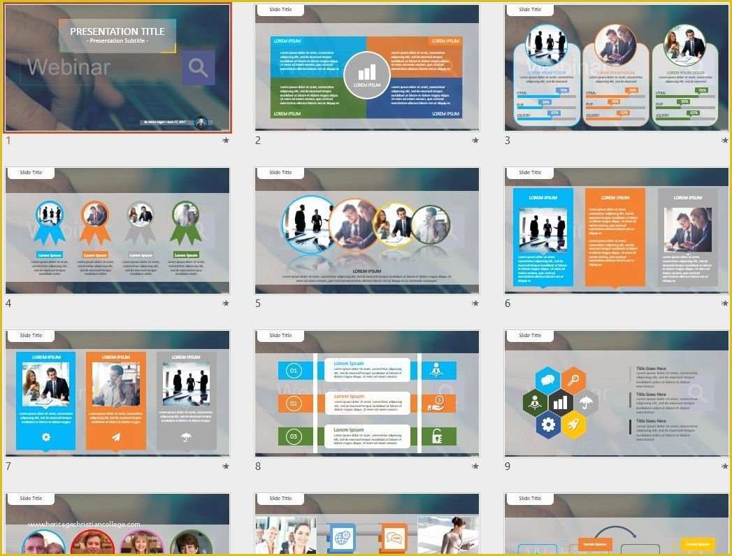 Free Webinar Templates Of Free Webinar Powerpoint