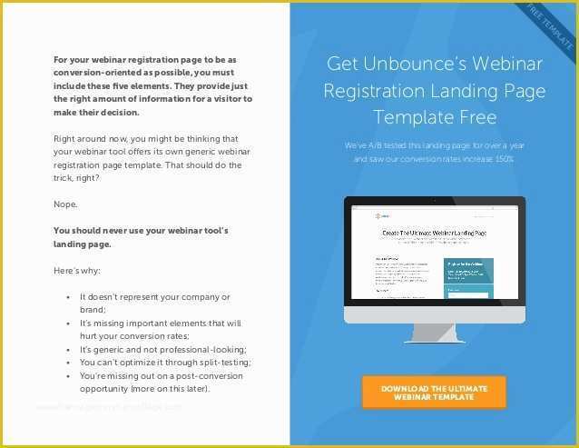 Free Webinar Templates Of the Smart Marketers Guide to Webinar Marketing