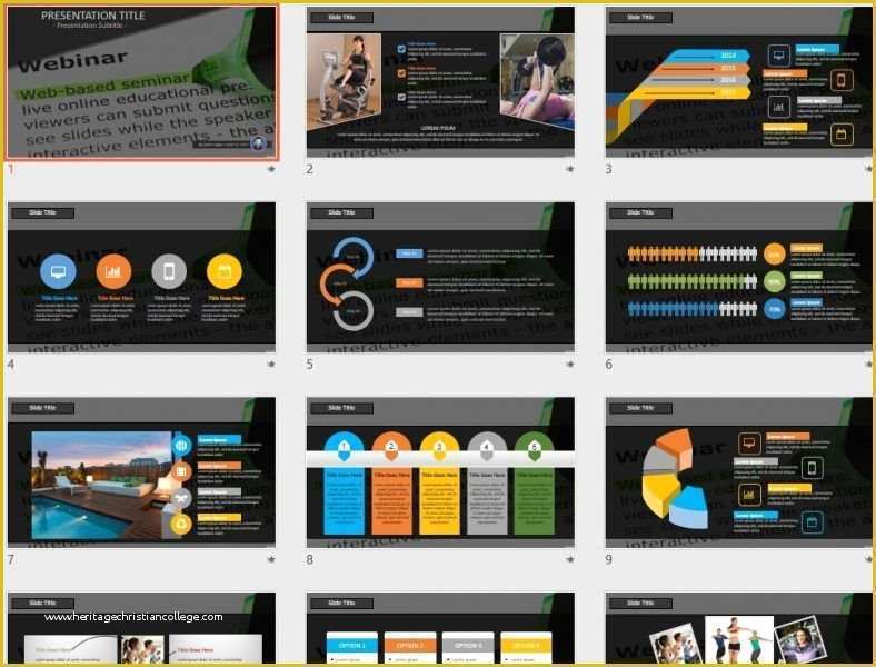 Free Webinar Templates Of Webinar Powerpoint Template Sagefox Free